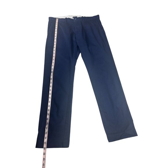 J.Crew Flex Slim Fit Pants Men's‎ Size 32x30 Navy Blue New Without Tag - Picture 3 of 10